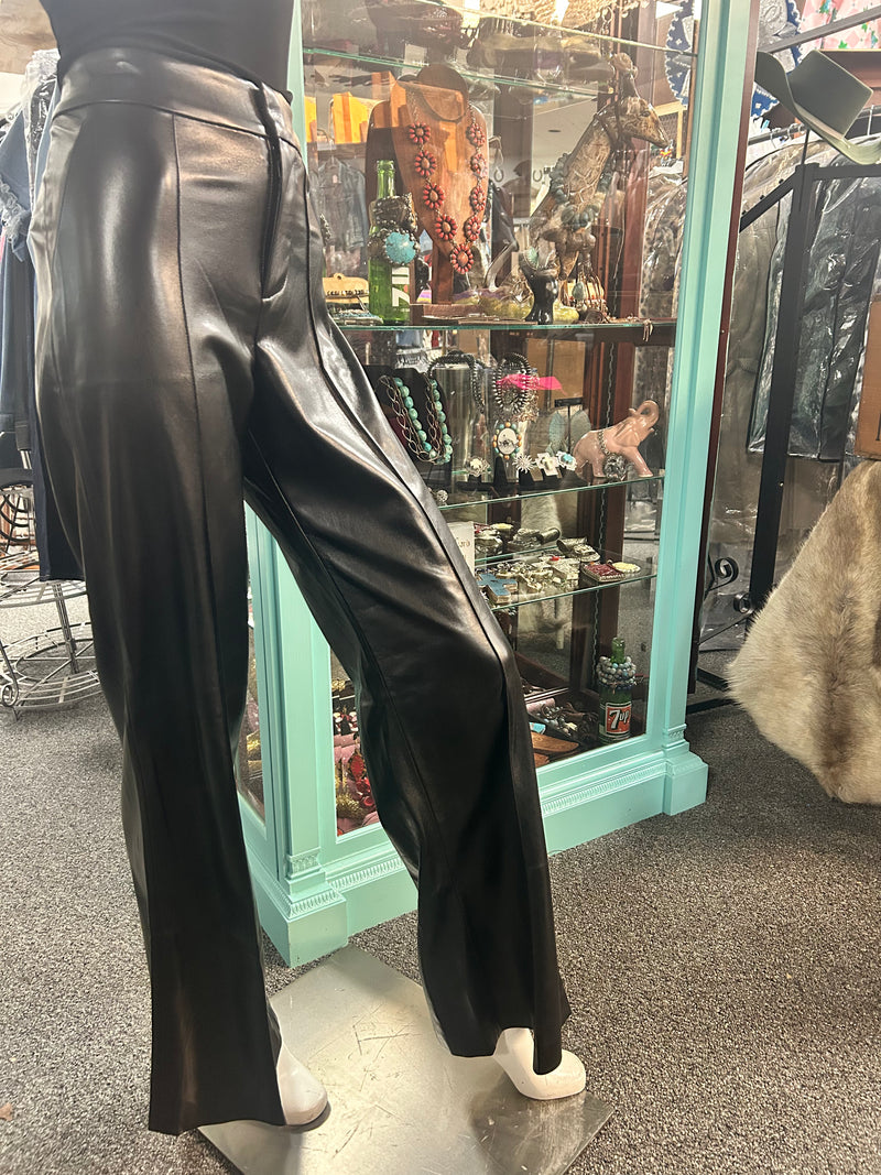 Faux | Leather | Pants