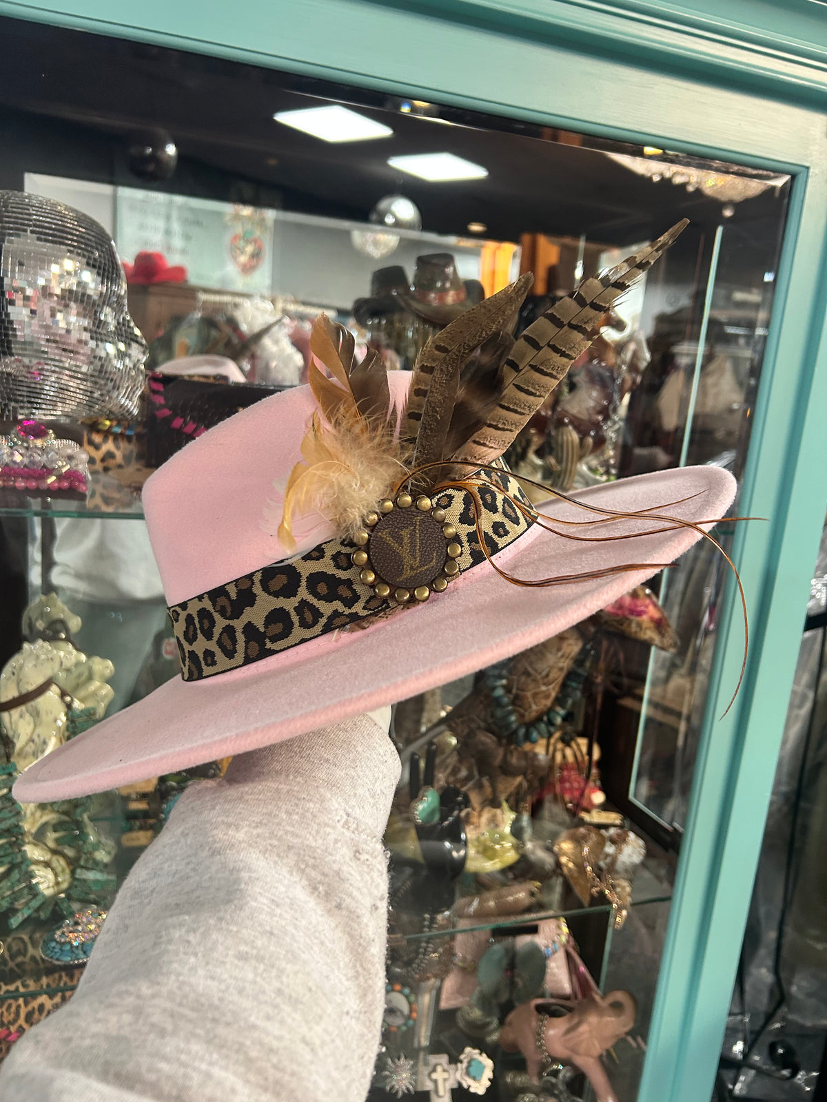 Fashion Hat | Pink | Louis Vuitton | Feathers
