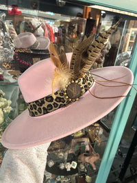 Fashion Hat | Pink | Louis Vuitton | Feathers