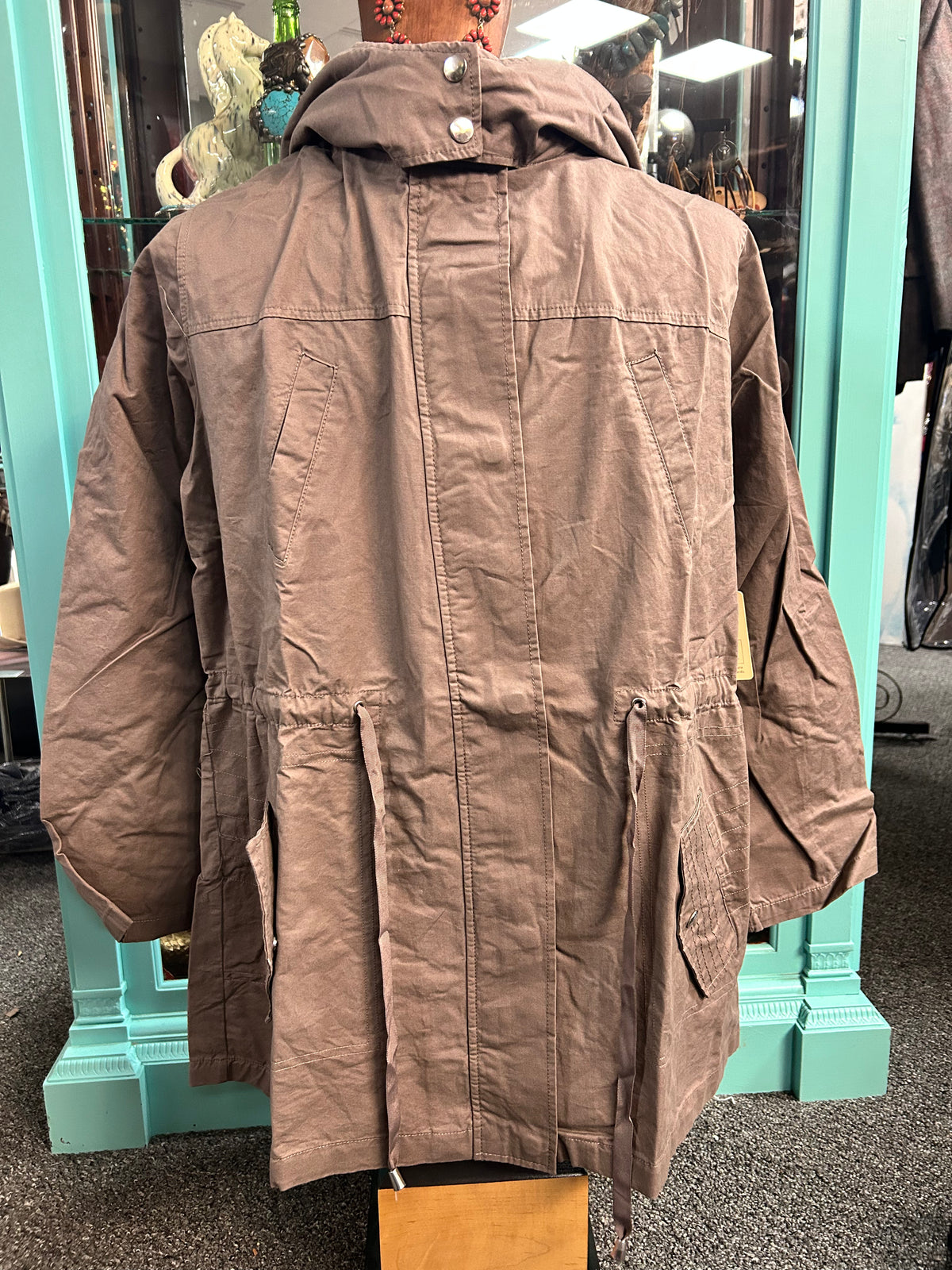 Snap Button | Zip Up | Jacket | Plus Size