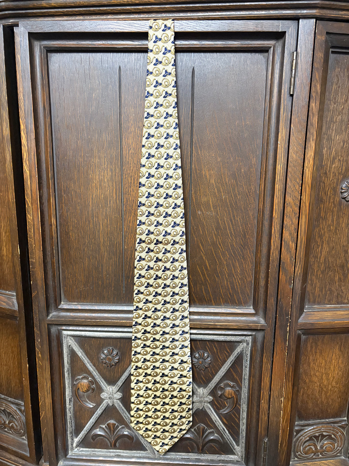 Mens | Necktie | Vintage | Lasso and Hat