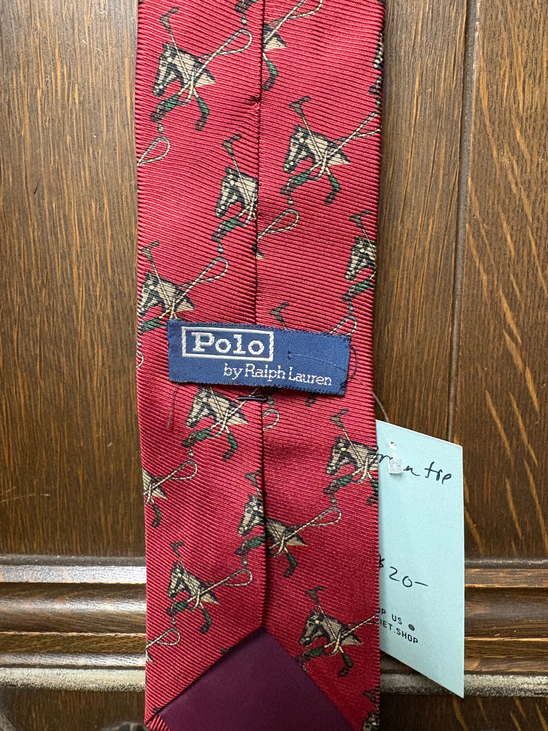 Mens | Necktie | Vintage | Polo | Ralph Lauren