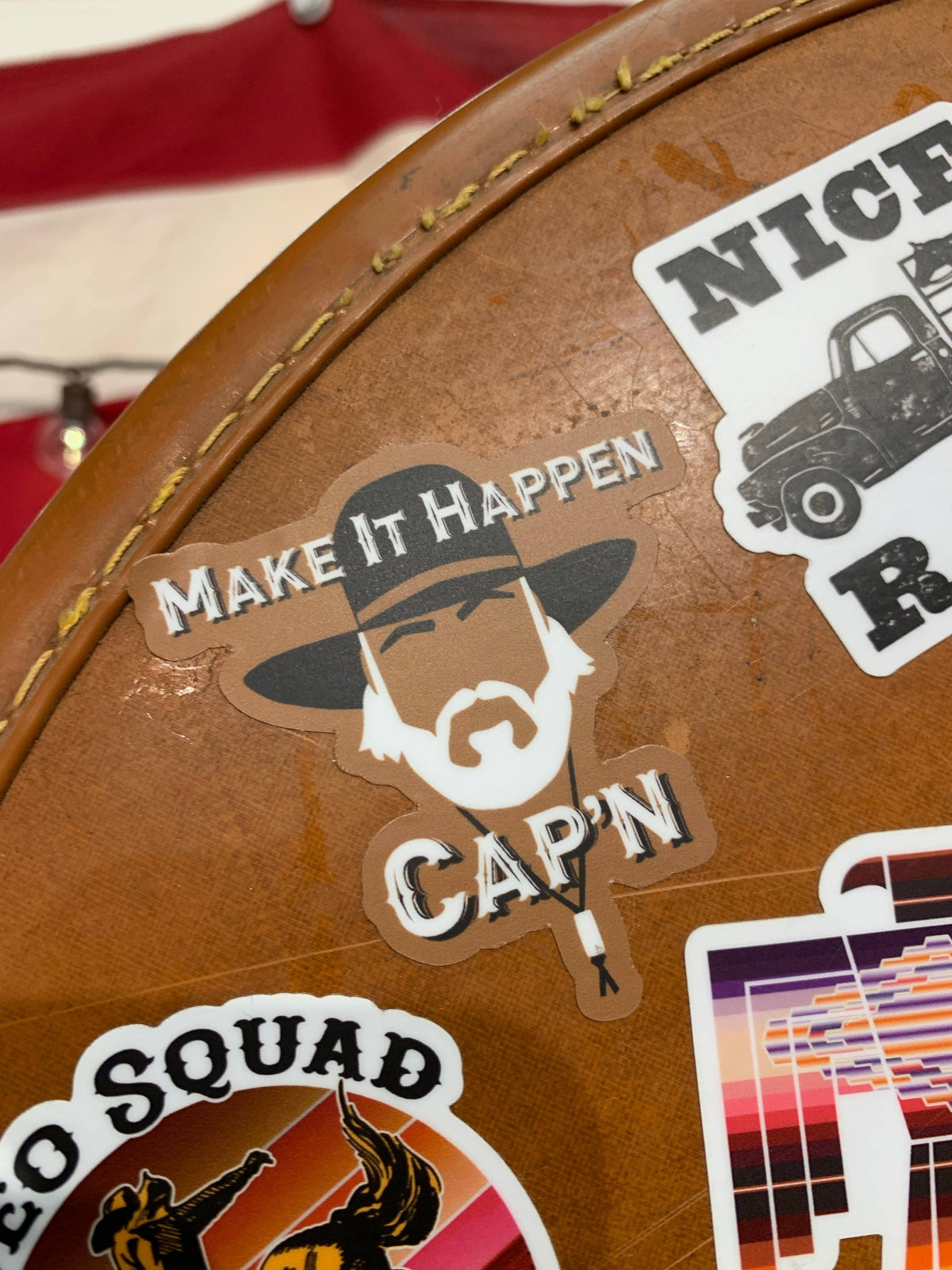Make it Happen Cap'n | Sticker