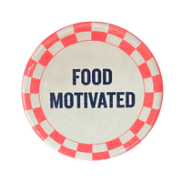 World Famous Original - Food Motivated Button