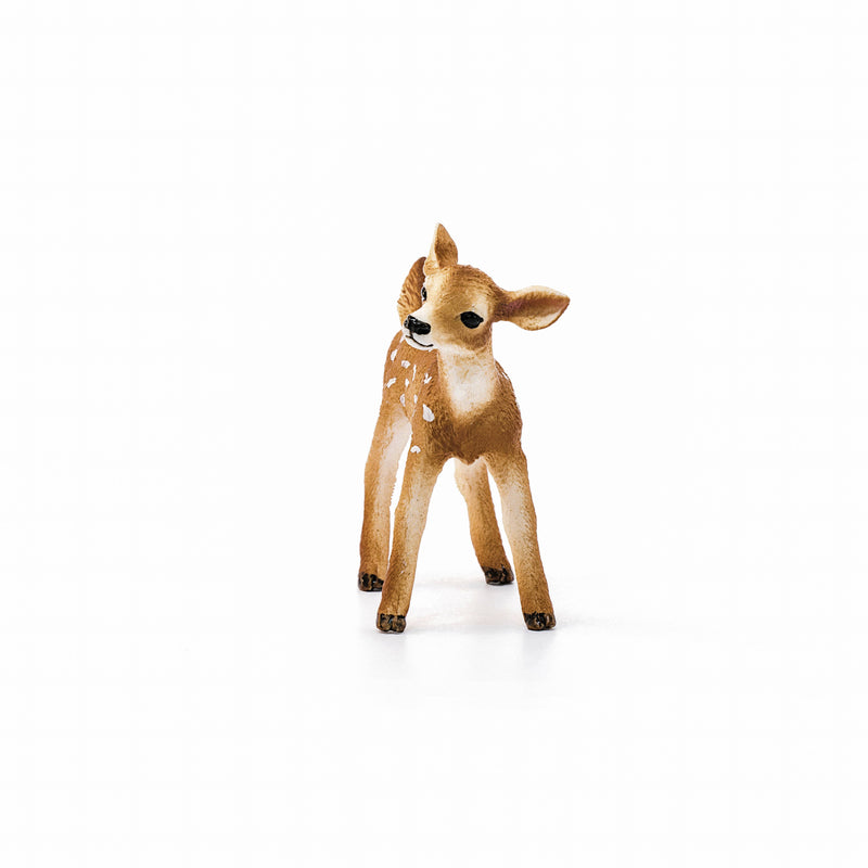 Schleich - White-Tailed Fawn Forest Animal Toy