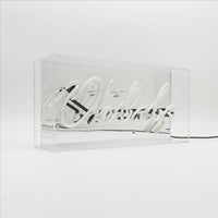 Neon Sign | Oh La La | Glass | Box Sign