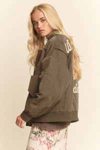 Jacket| WEST COAST RODEO |EMBROIDERED BOMBER |JACKET