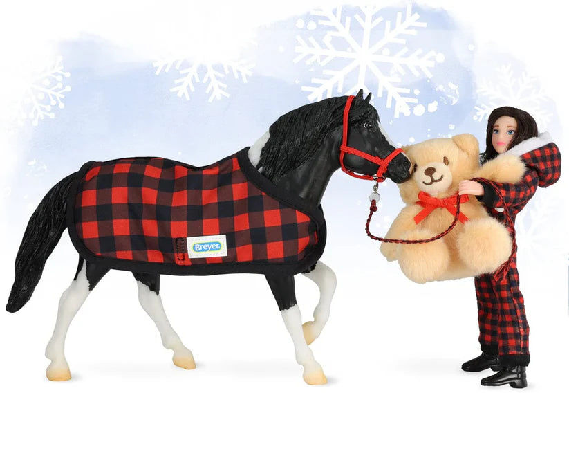 Cinders | 2024 Holiday Pony Playset | Breyer