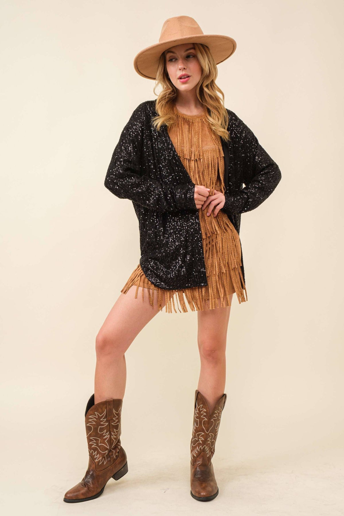 Ladies | Lucky | Sequin | Top