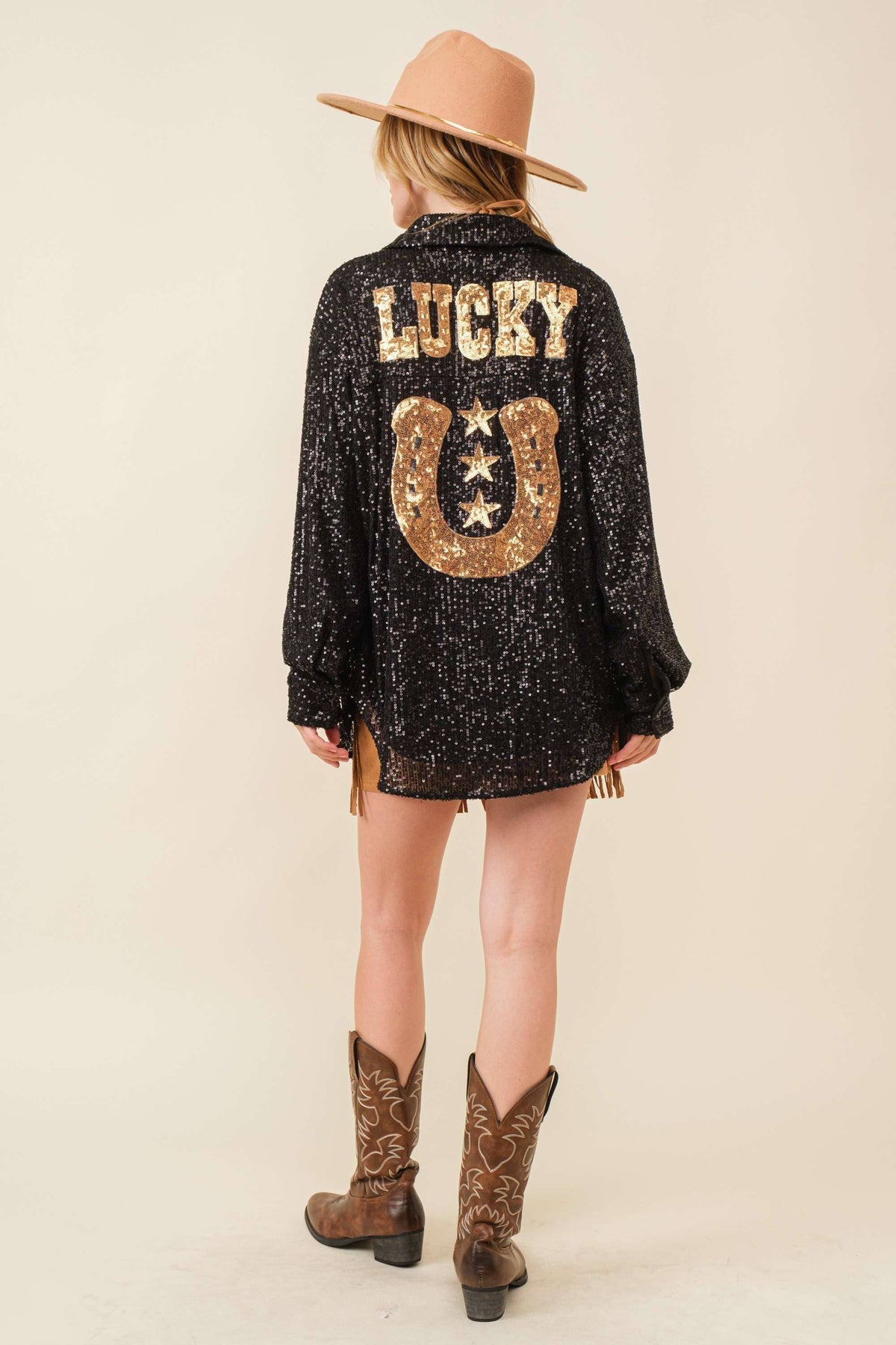 Ladies | Lucky | Sequin | Top