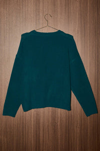 Sweater |Moose |Crew Neck |Oversized Knit Sweater