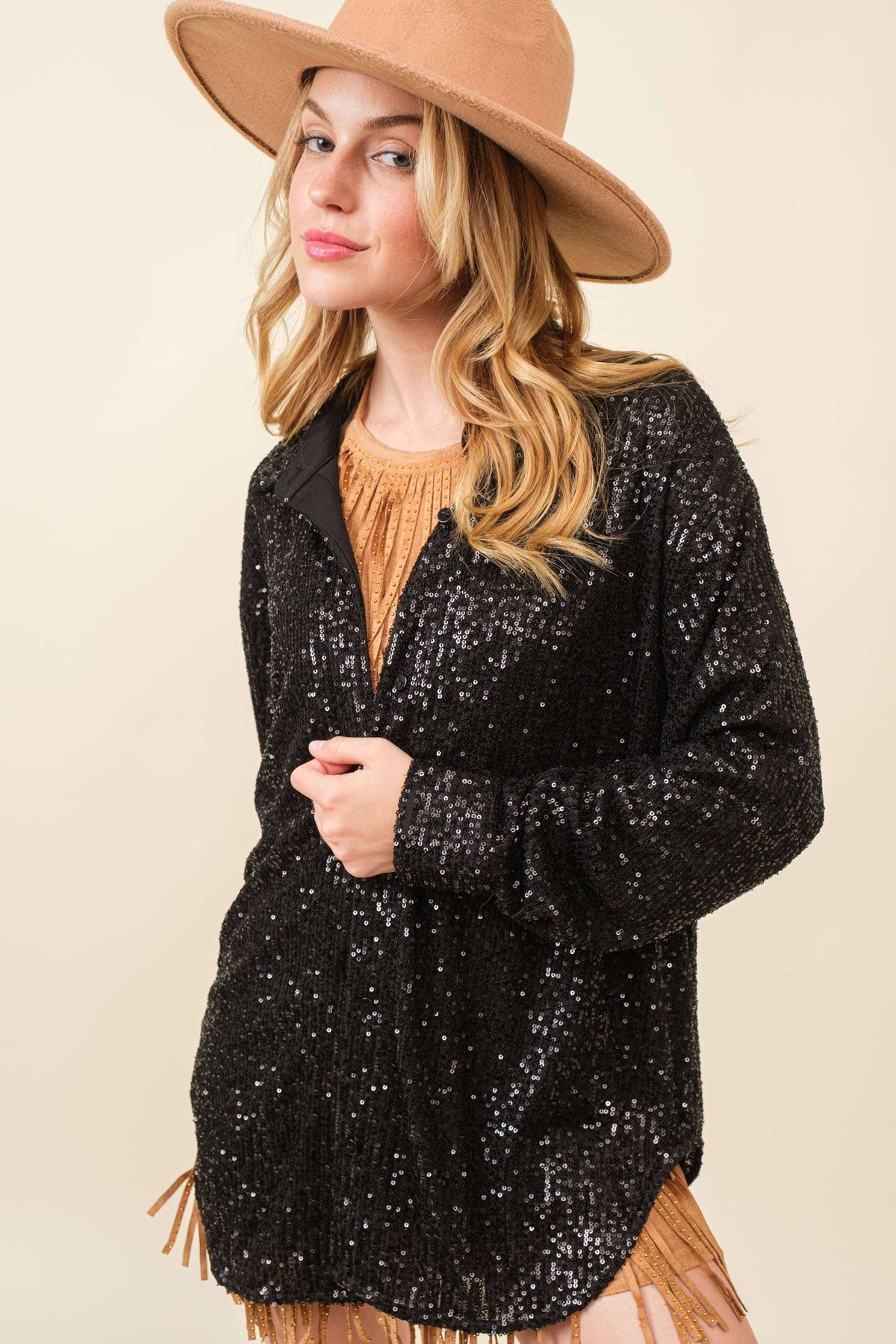 Ladies | Lucky | Sequin | Top