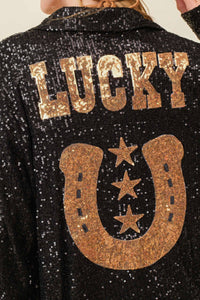 Ladies | Lucky | Sequin | Top