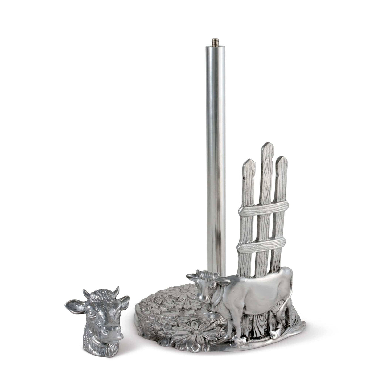 Arthur Court | Cow Paper Towel Holder