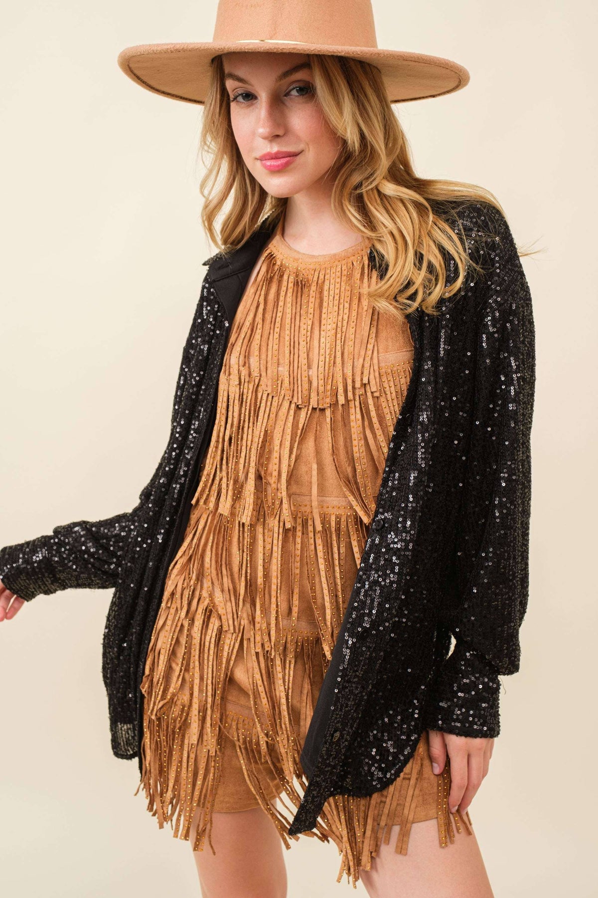 Ladies | Lucky | Sequin | Top