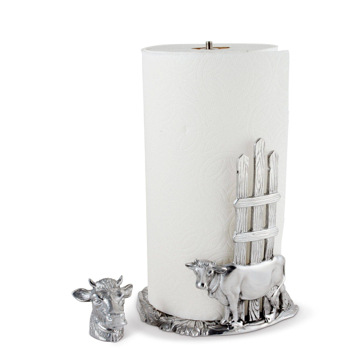 Arthur Court | Cow Paper Towel Holder