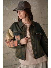 Ladies | Western Print | Denim | Jacket